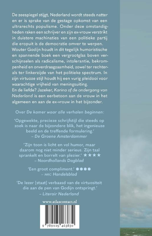 Karina of de ondergang van Nederland achterkant