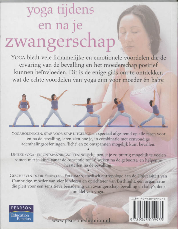 Yoga Tijdens En Na Je Zwangerschap achterkant