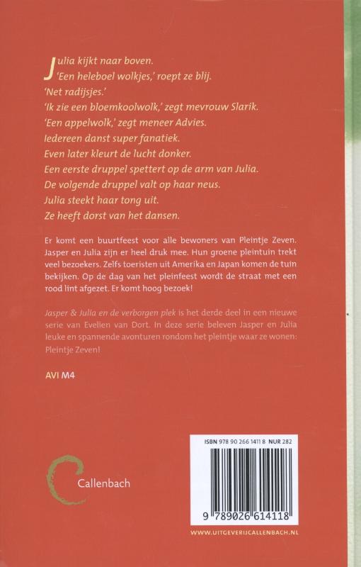 Jasper en Julia en de verborgen plek achterkant