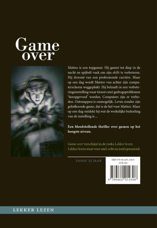 Game over achterkant