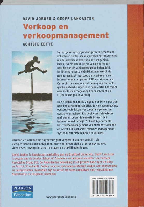 Verkoop en verkoopmanagement achterkant