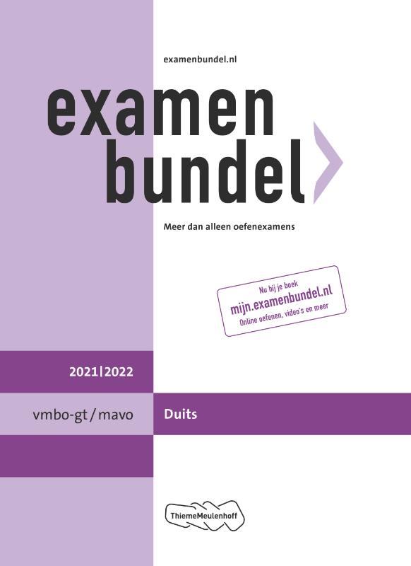 Examenbundel vmbo-gt/mavo Duits 2021/2022