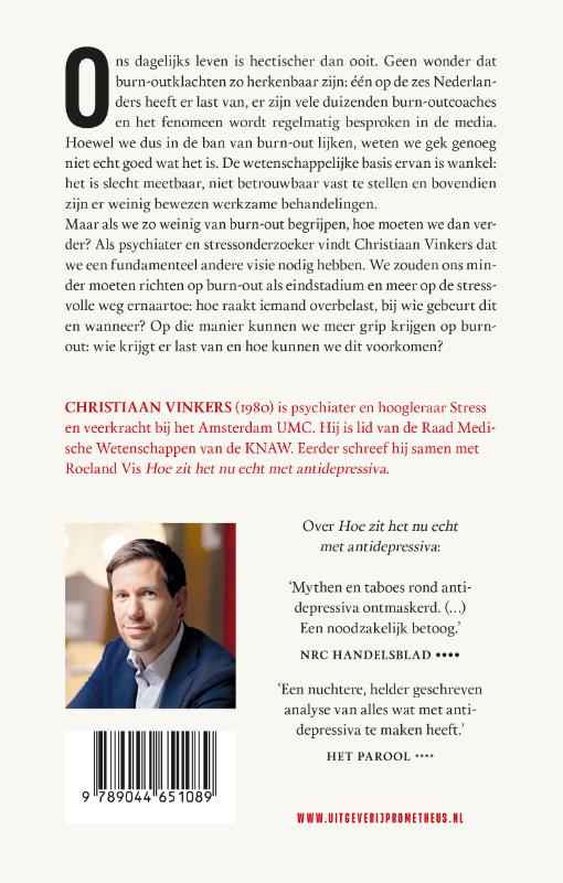 In de ban van burn-out achterkant