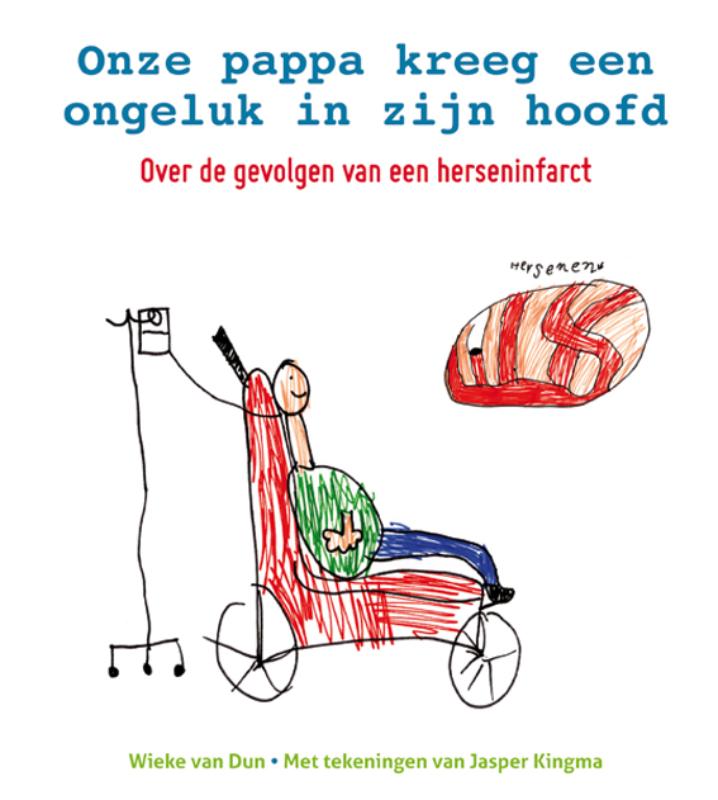 Onze pappa kreeg een ongeluk in zijn hoofd
