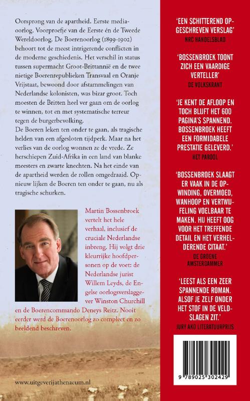 De Boerenoorlog achterkant