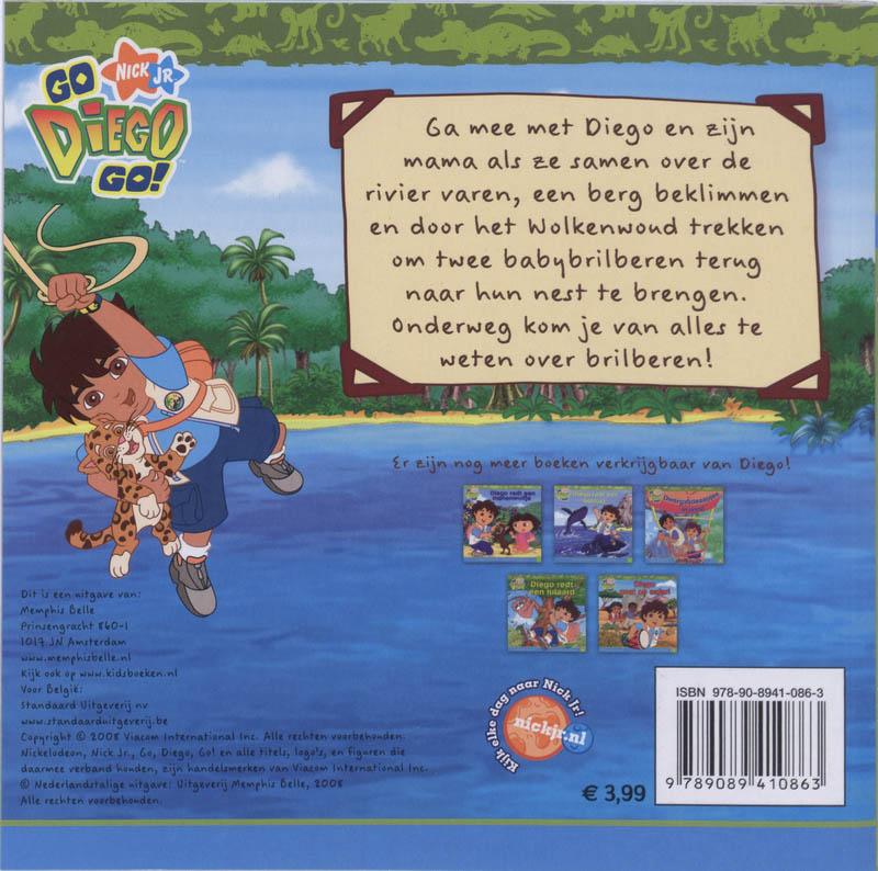 Diego / Diego en mama redden brilberen / Diego / 6 achterkant