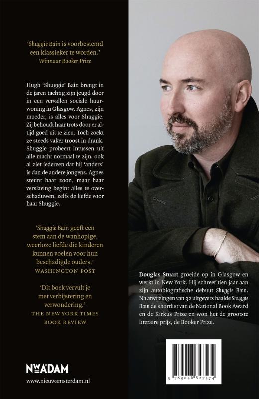 Shuggie Bain achterkant