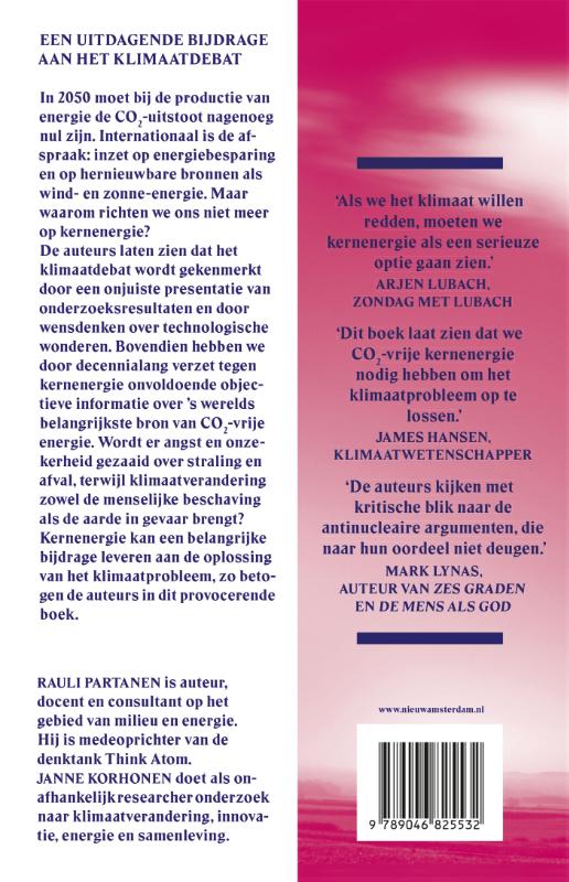 Kernenergie als kans achterkant