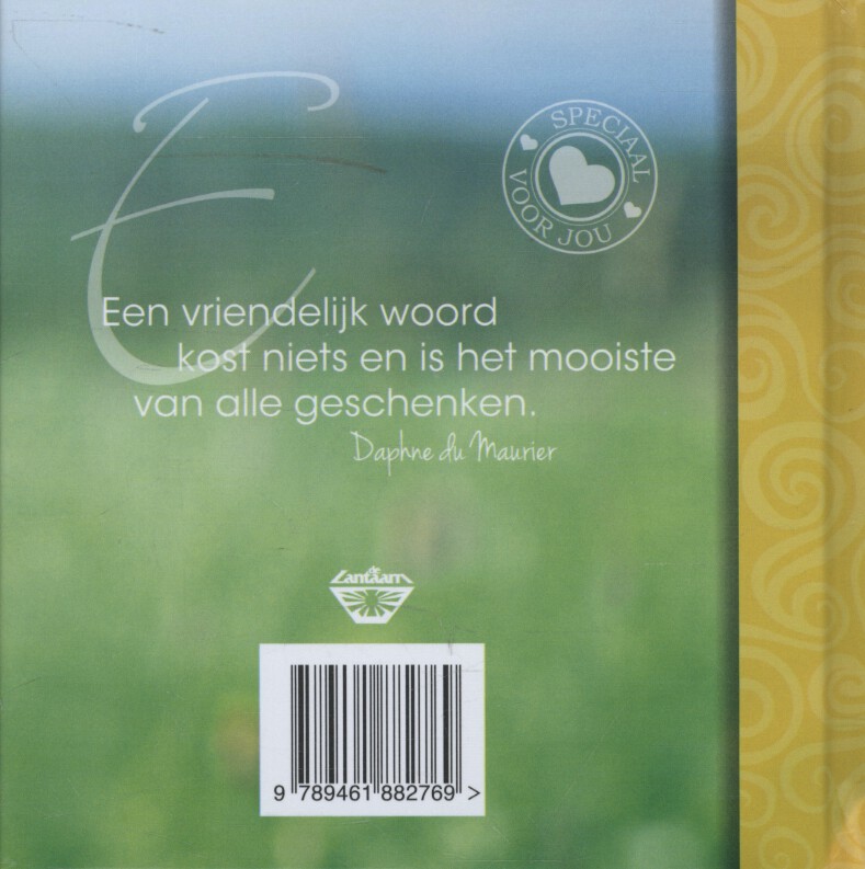 Positieve energie achterkant