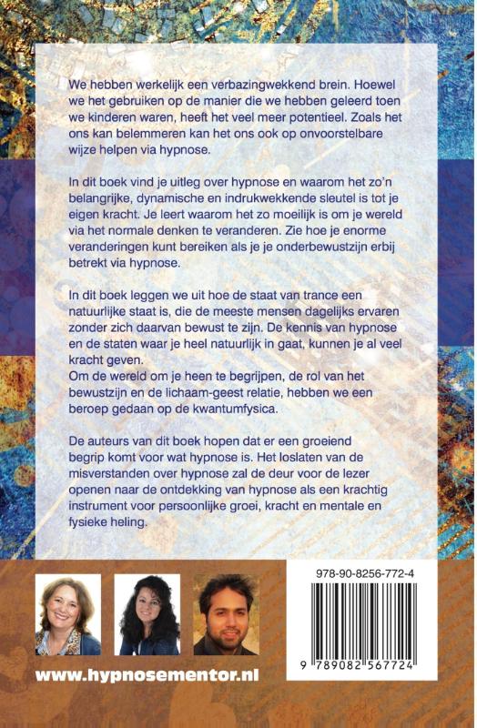 Hypnose de sleutel tot eigen kracht achterkant