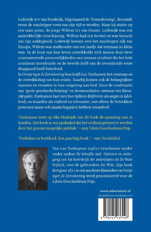 Oranje tegen de Zonnekoning achterkant