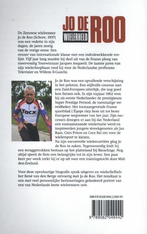 Jo de Roo achterkant