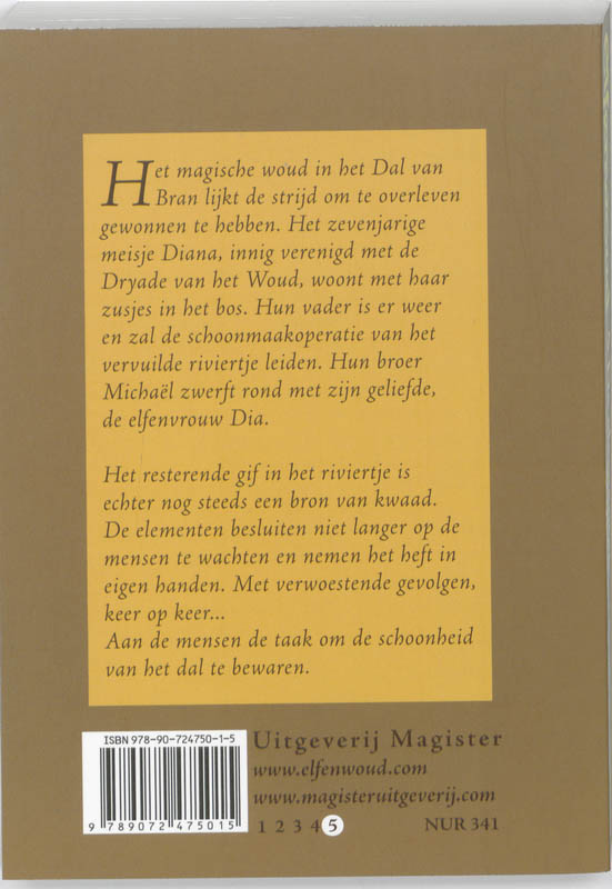 Elfenwoud  -   De elementen grijpen in achterkant