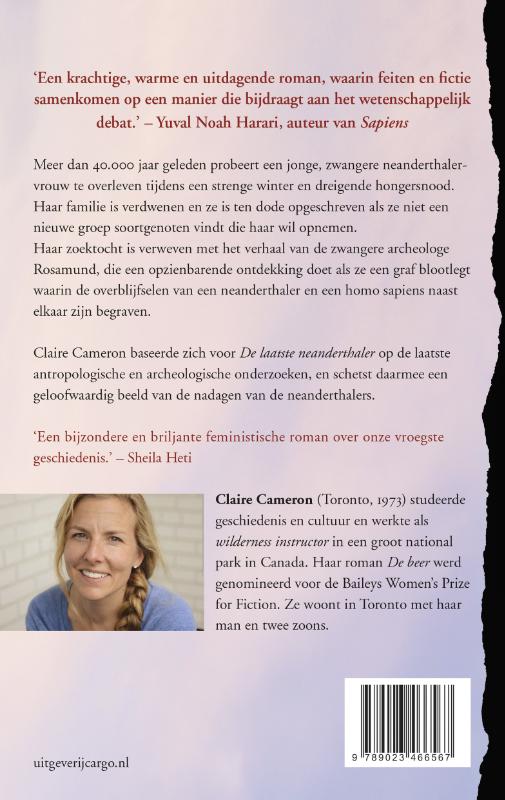 De laatste Neanderthaler achterkant