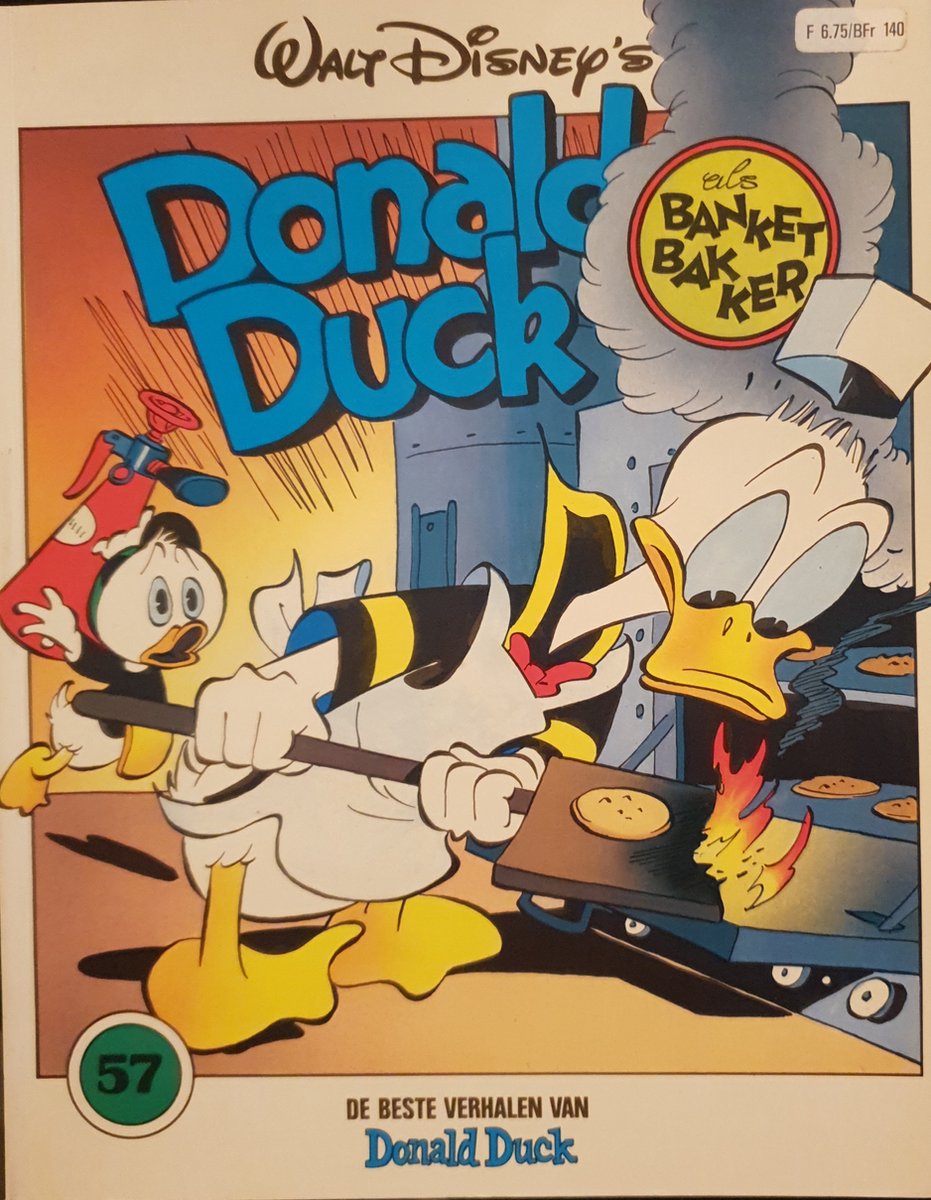 Donald Duck als banketbakker