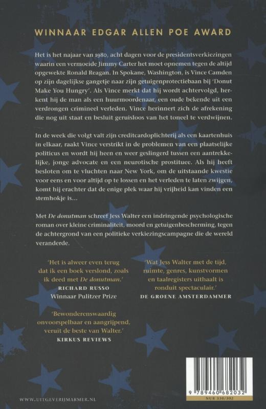 De donut man achterkant