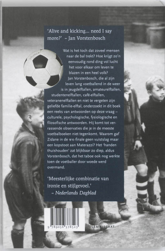 Voetbalgek achterkant