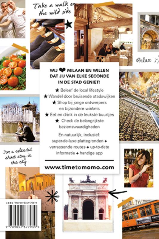 Milaan / Time to momo achterkant