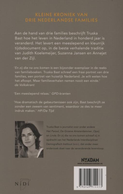 En zij die na ons komen achterkant