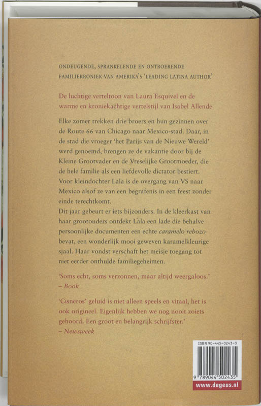 Huid Van Karamel achterkant