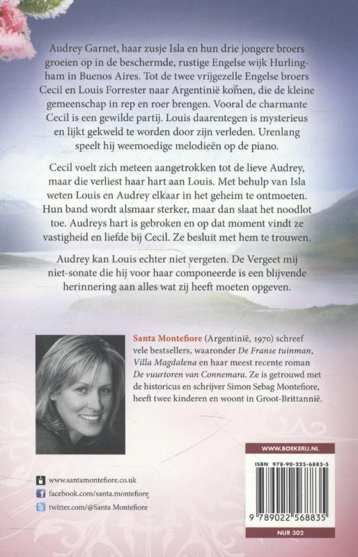 De vergeet mij niet-sonate achterkant