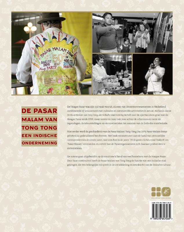 De Pasar Malam van Tong Tong, een Indische onderneming achterkant