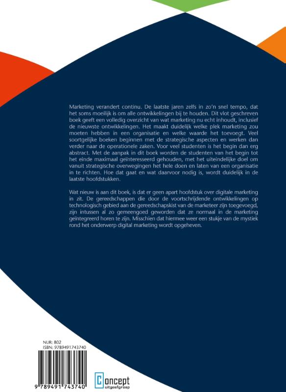 Modern marketingmanagement achterkant