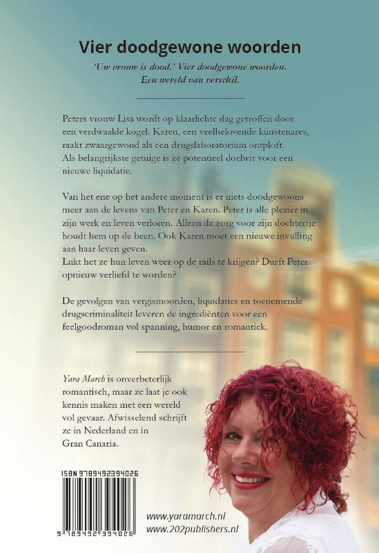 Vier doodgewone woorden achterkant