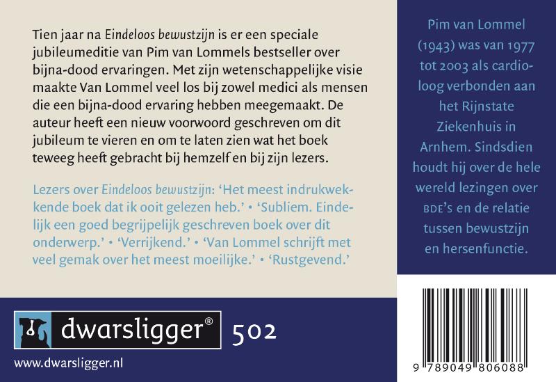 Eindeloos bewustzijn achterkant