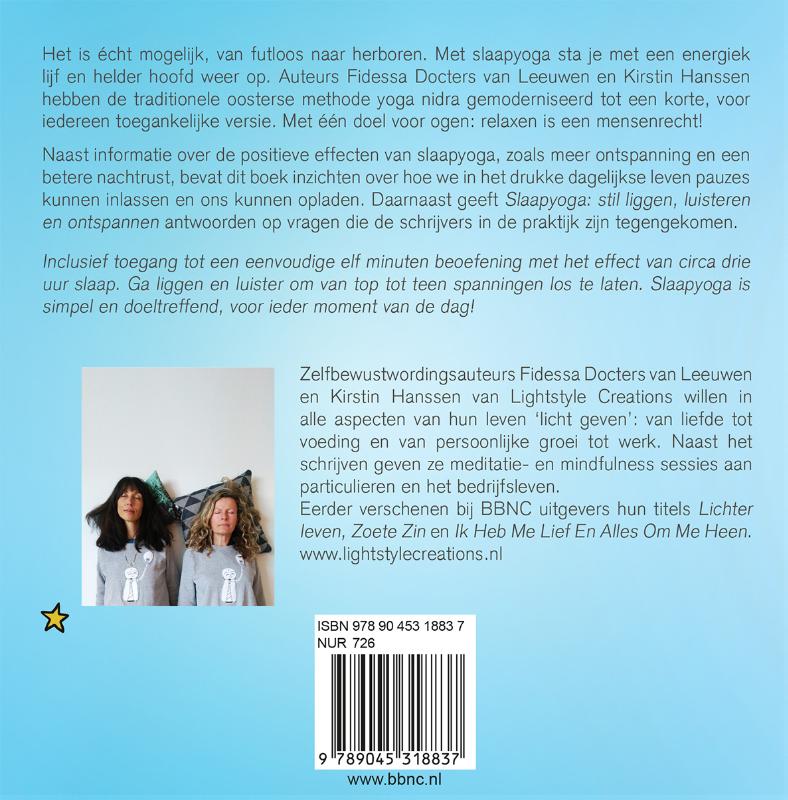 Slaapyoga achterkant