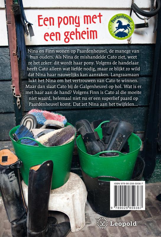 Een pony met een geheim achterkant