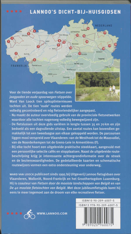 Fietsen langs jaagpaden en oude spoorwegen / DICHT BIJ HUIS achterkant