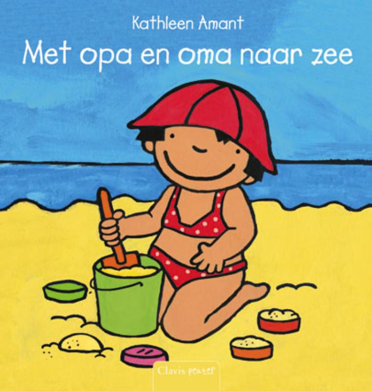 Anna  -   Anna met oma en opa aan zee