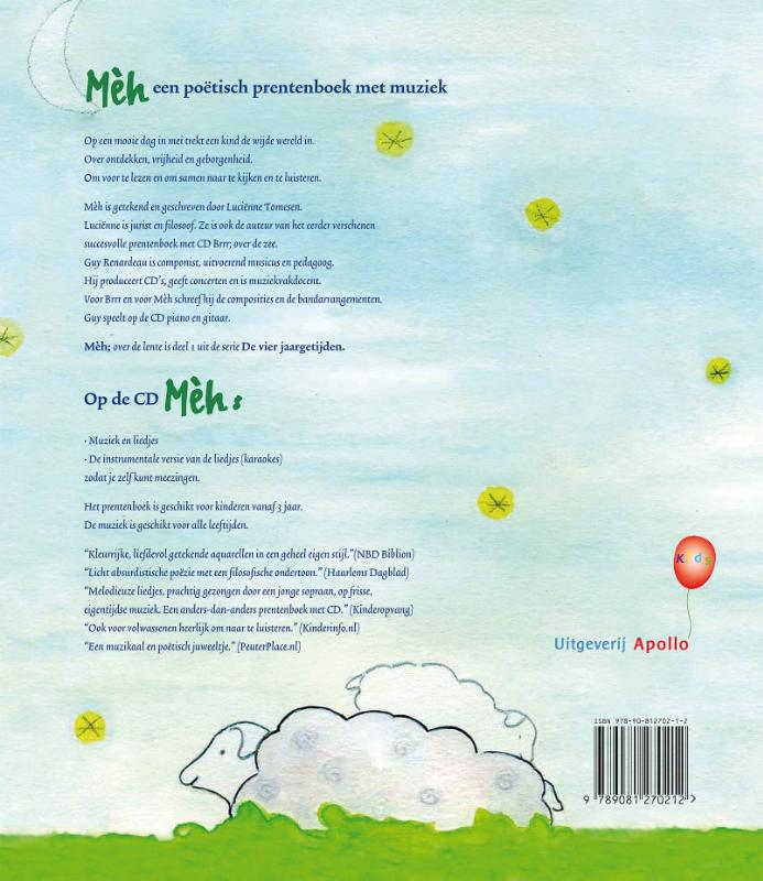 Meh / De vier jaargetijden / 1 achterkant