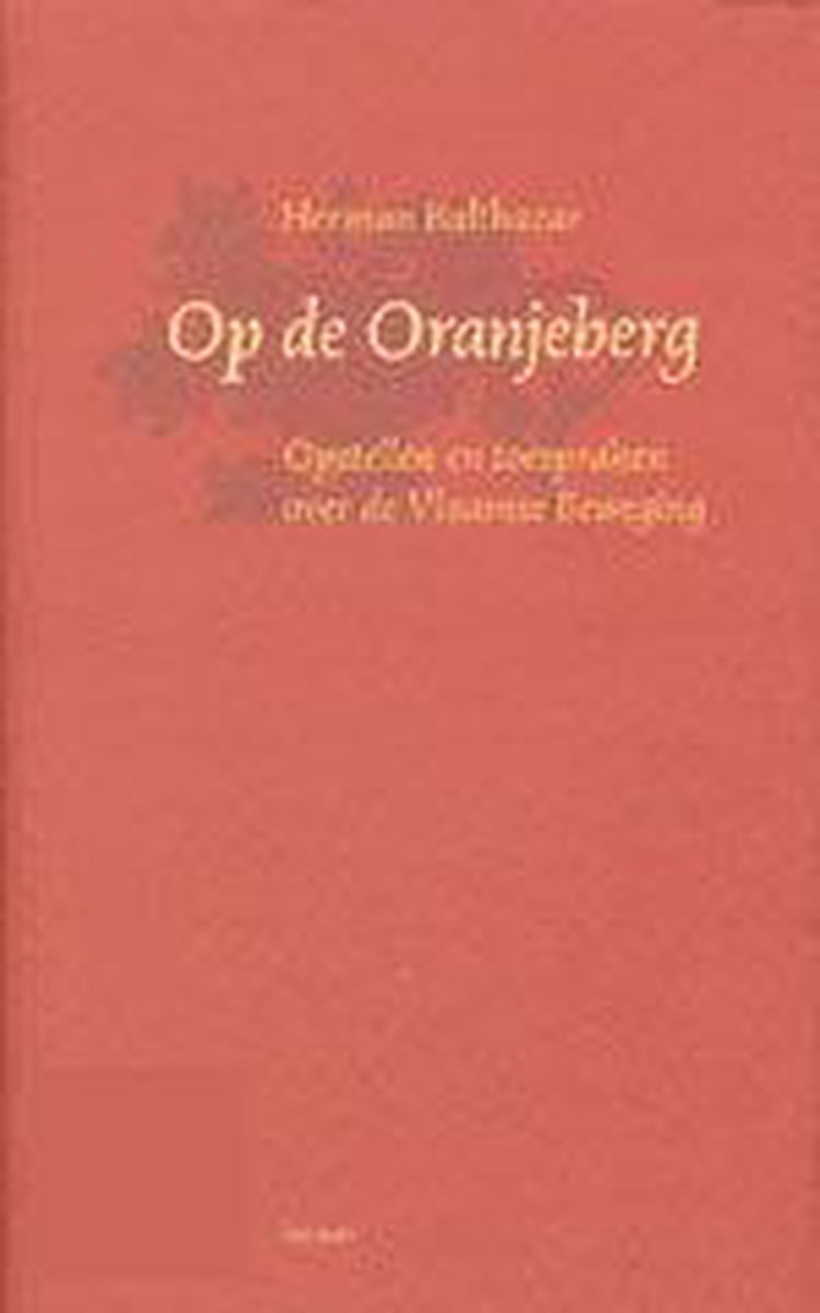Op de Oranjeberg - Herman Balthazar