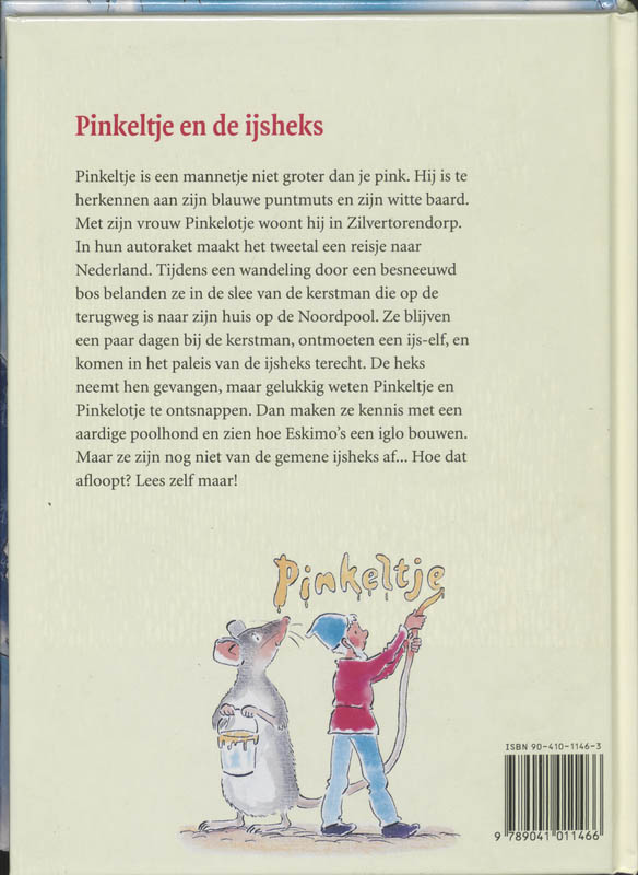 Pinkeltje En De Ijsheks 22 achterkant