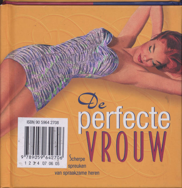 De Perfecte Man En De Perfecte Vrouw achterkant