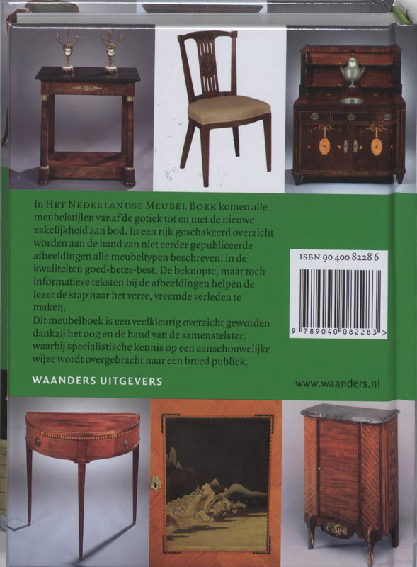 Het Nederlandse Meubel Boek 1550-1950 achterkant