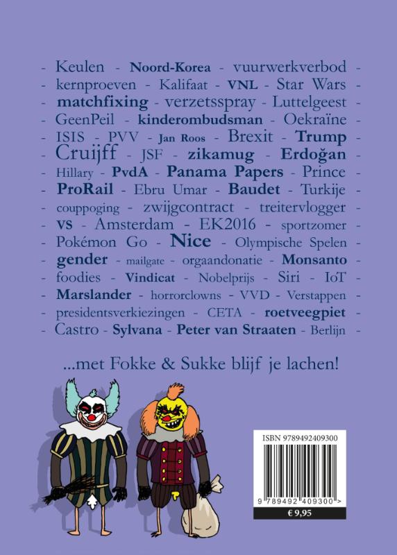 Het afzien van 2016 / Fokke & Sukke achterkant