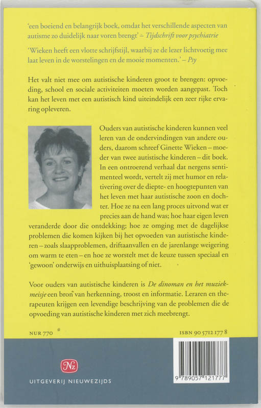 Dinoman En Het Muziekmeisje achterkant