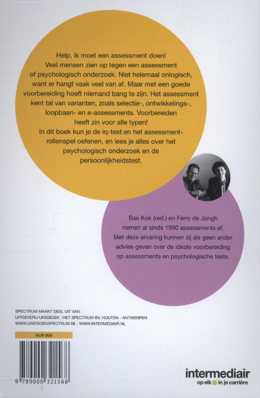 Assessment doen / Intermediair achterkant