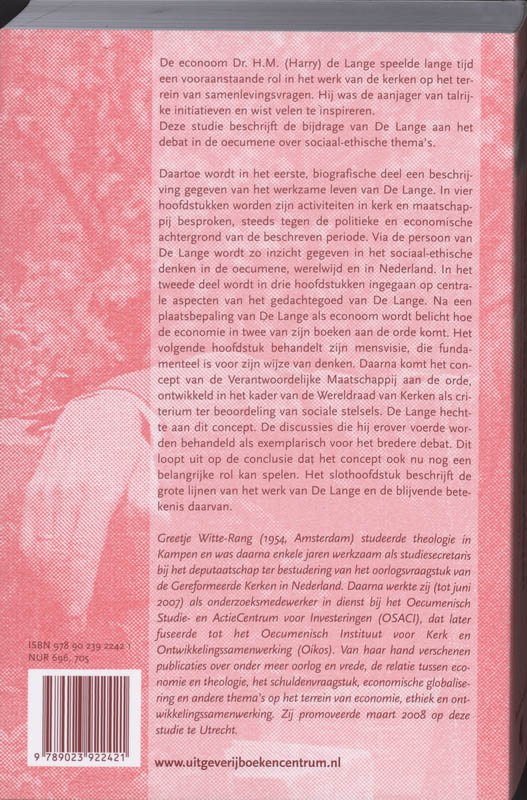 Geen Recht Om De Moed Te Verliezen achterkant