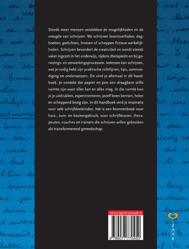 Het Schrijfhandboek achterkant