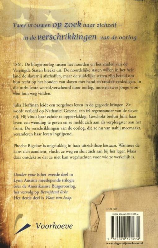 Amerikaanse Burgeroorlog 2 - Donker Vuur achterkant