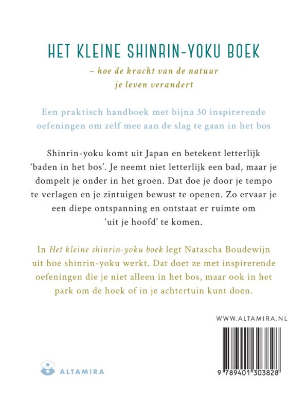Het kleine shinrin-yoku boek achterkant