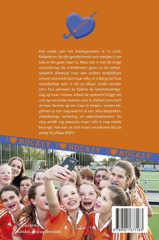 Vriendschap en vloggers / I love hockey / 9 achterkant