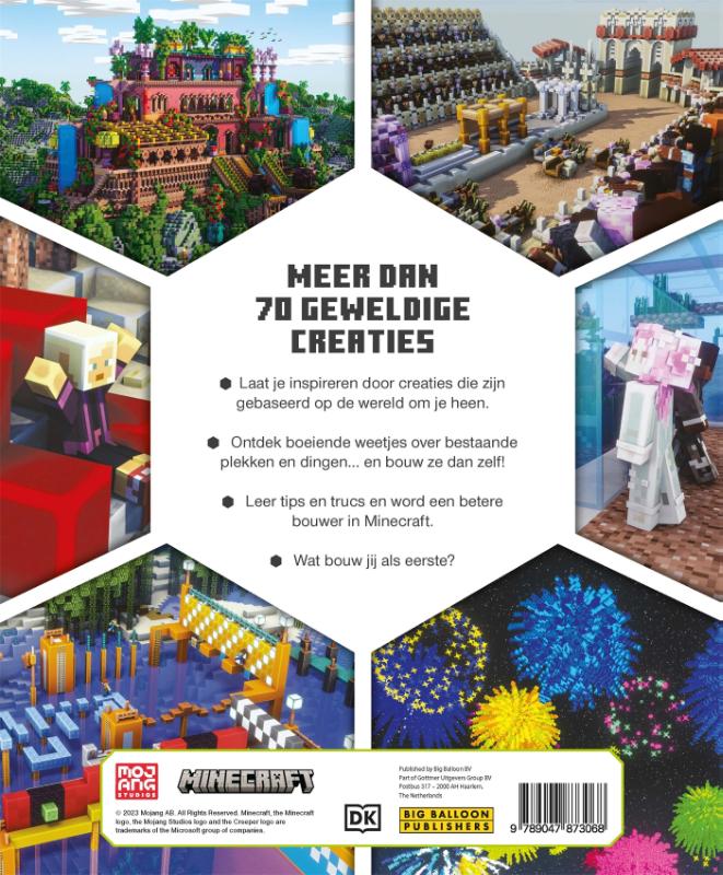 Groot Minecraft ideeënboek / Minecraft achterkant