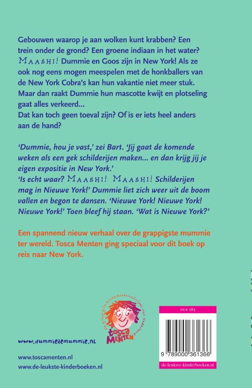 Dummie de mummie en de dans van de cobra / Dummie de mummie / 5 achterkant