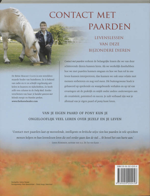 Contact met paarden achterkant