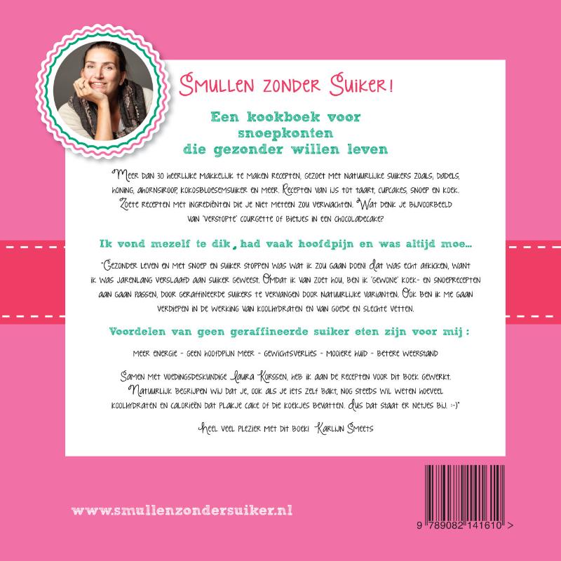 Smullen zonder suiker! achterkant